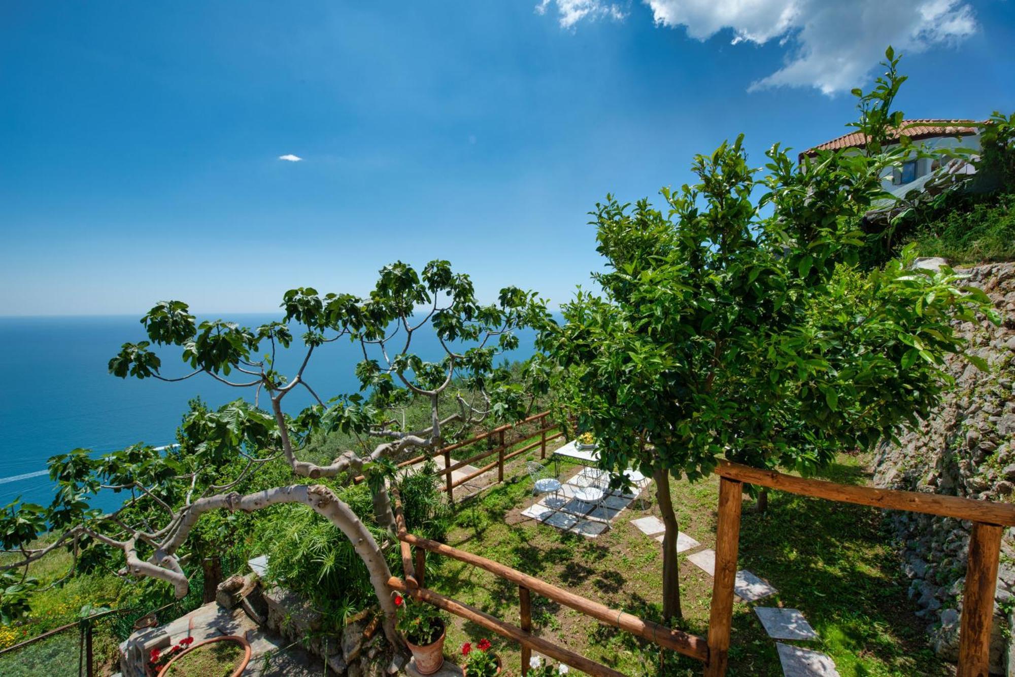 Casa Deva Amalfi Coast, With Private Garden Overlooking The Sea Exteriör bild