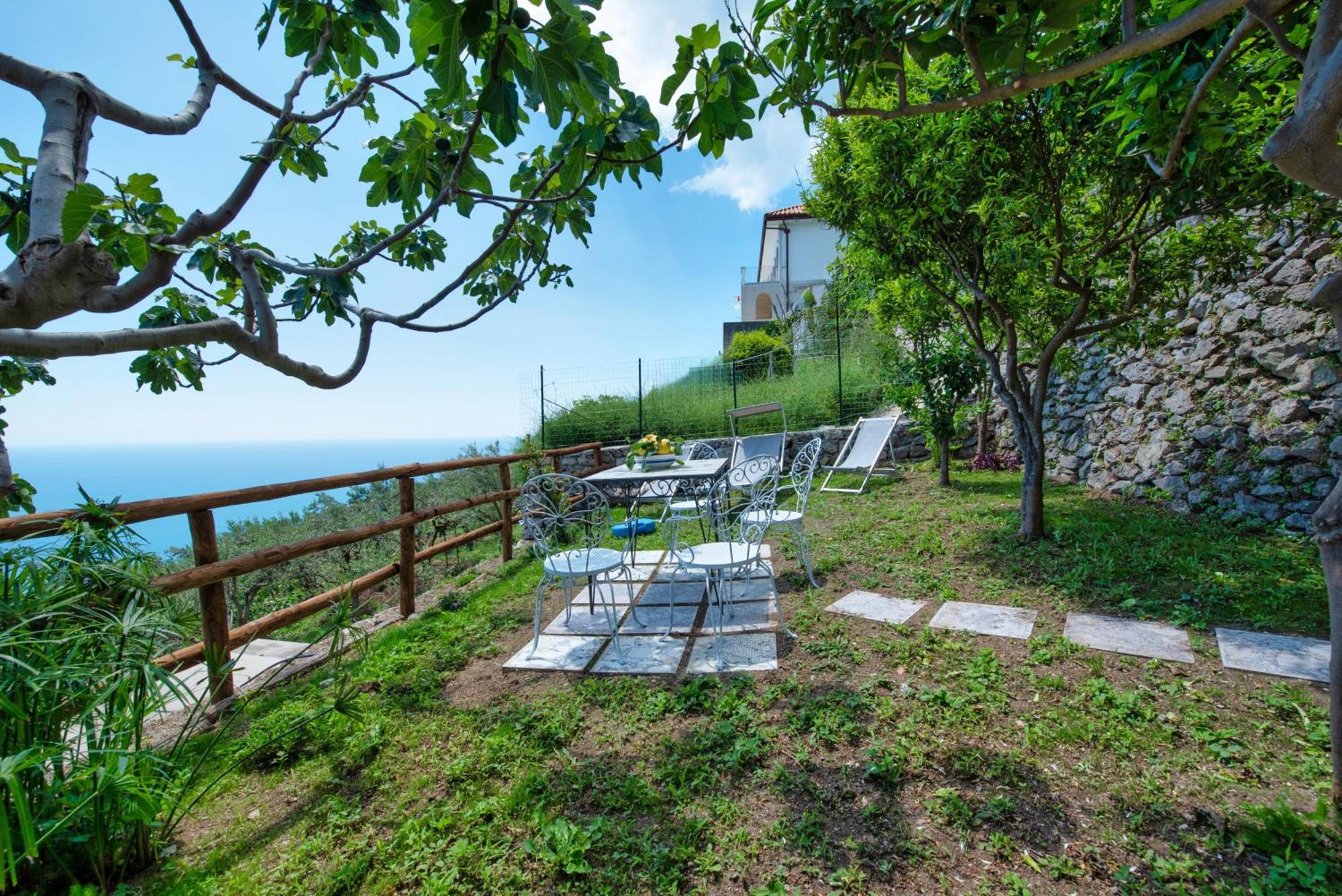 Casa Deva Amalfi Coast, With Private Garden Overlooking The Sea Exteriör bild